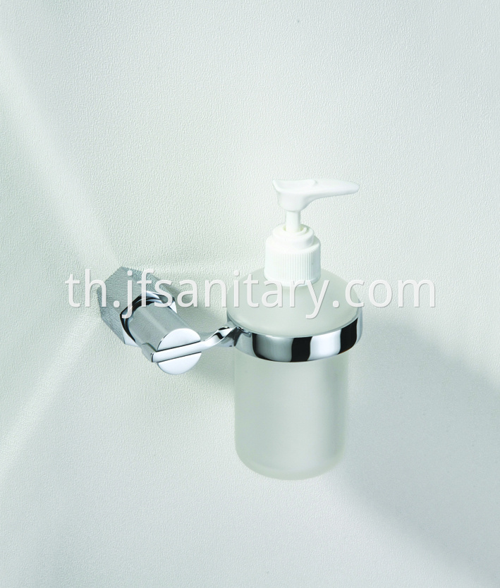 Tempered Glass Liquid Soap Holder For Bathroom